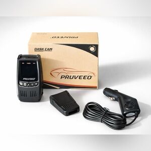 PRUVEEO Dash Cam in Black